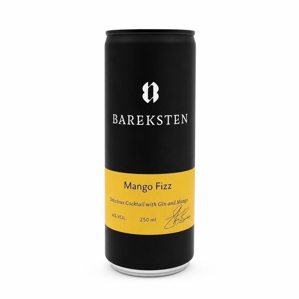 Gin e mango Fizz Bareksten ml 250